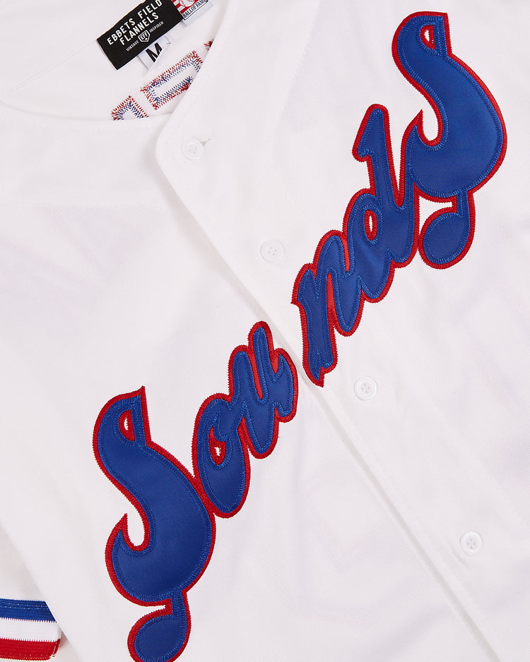 The Nashville Sounds EFF MiLB Button Down Jersey by EFF features 