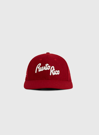 The Ebbets Field Puerto Rico 1958 National Team Wool Ballcap features 