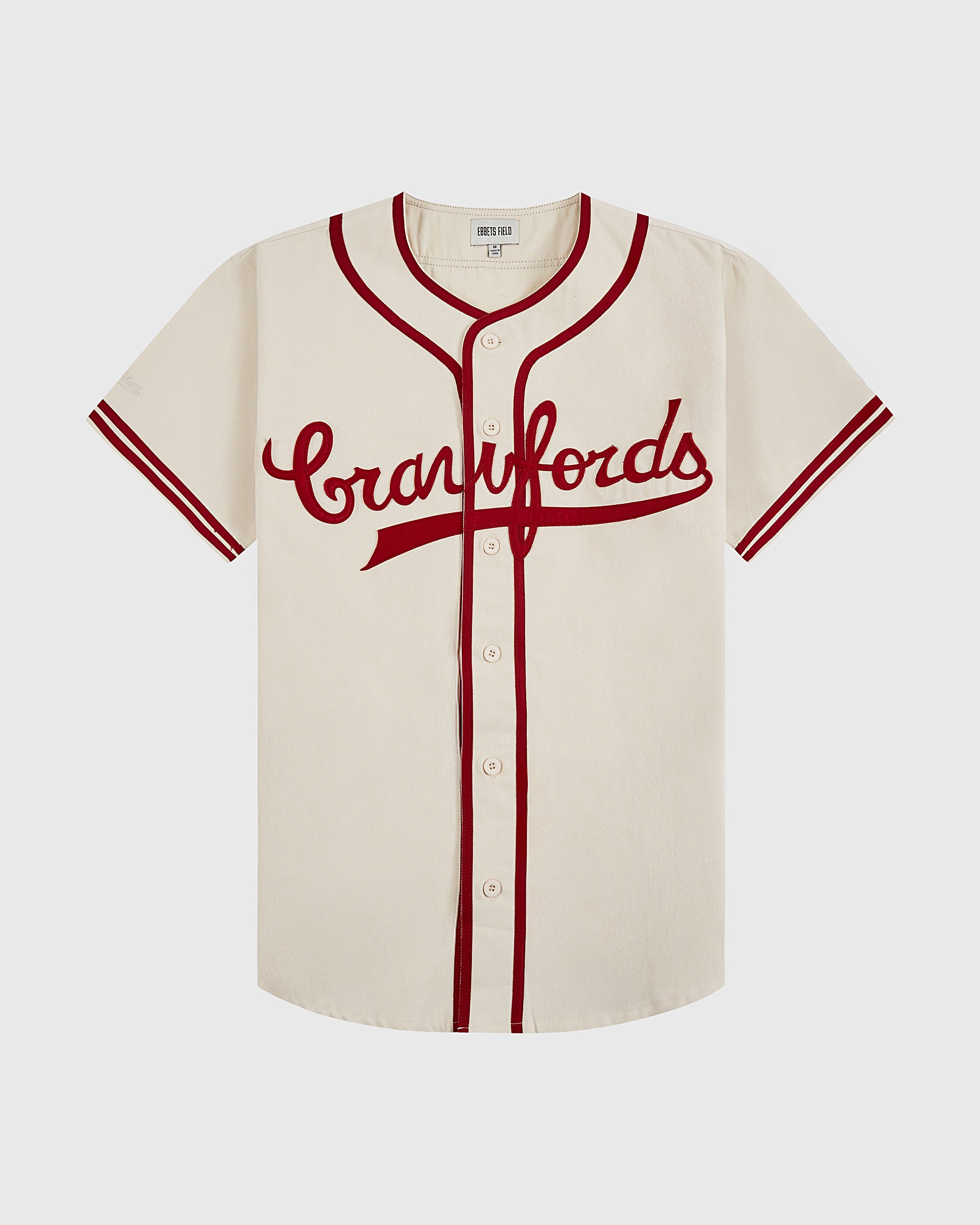 ニグロリーグ pittsburgh crawfords ユニフォーム Pittsburgh Crawfords 1933 Cotton Twill Jersey – Ebbets Field