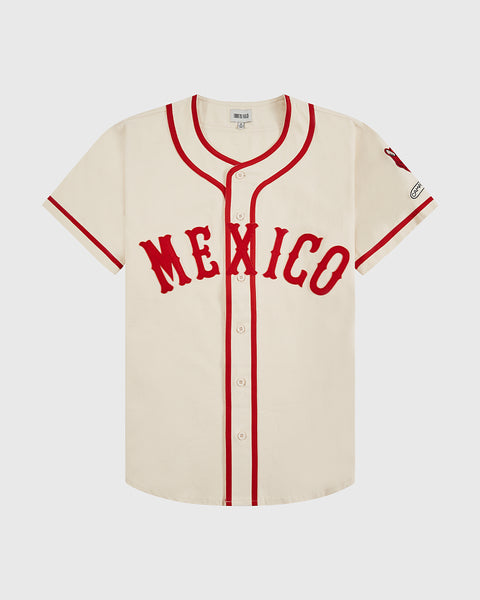 Diablos Rojos del Mexico Cotton Twill Baseball Jersey – Ebbets Field