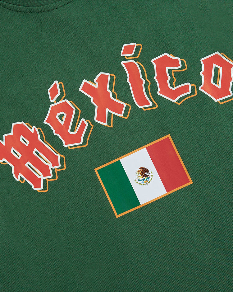 Show your support with the Mexico National Team Short Sleeve Graphic Tee from Ebbets Field, featuring 