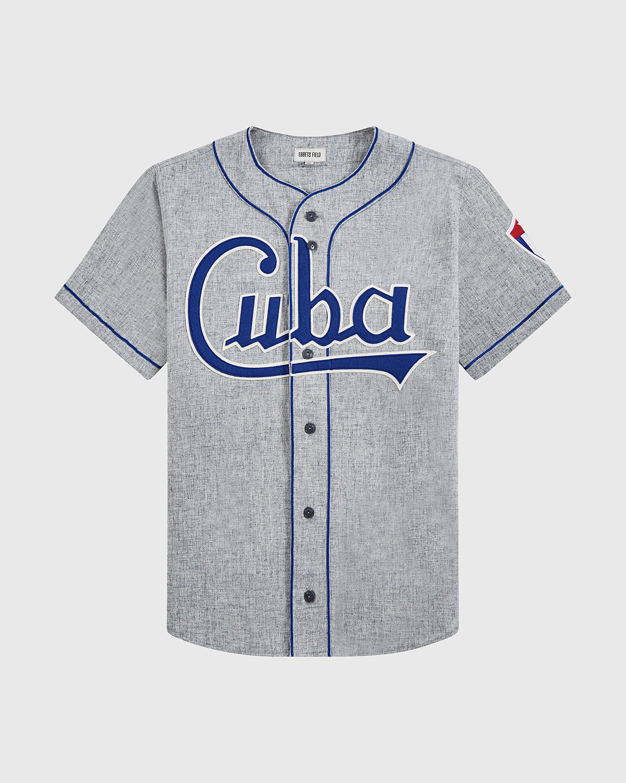 Cuba National Team 1947 Authentic Wool Road Baseball Jersey