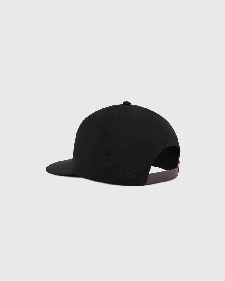 The Ebbets Field Detroit Cougars Cotton Twill Ballcap, shown from the back on a light gray background, features an adjustable strap with metal buckle and is crafted from cotton twill.