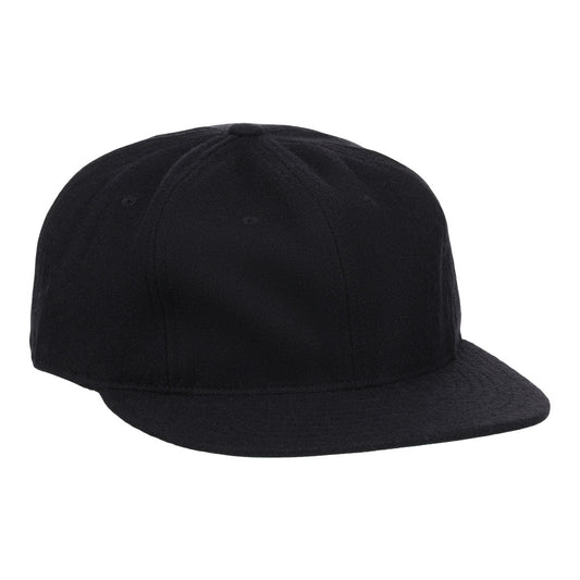 Black Wool Vintage Ballcap