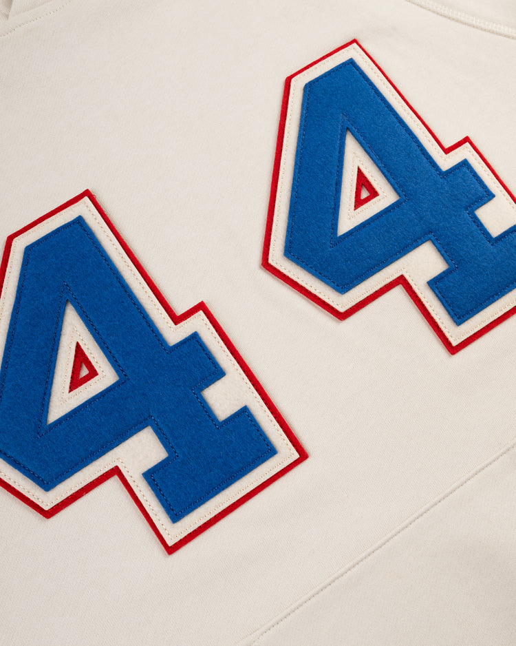 Hank Aaron French Terry Script Hooded Sweatshirt