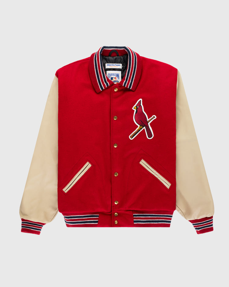St. Louis Cardinals 1940 Authentic Wool & Leather Jacket
