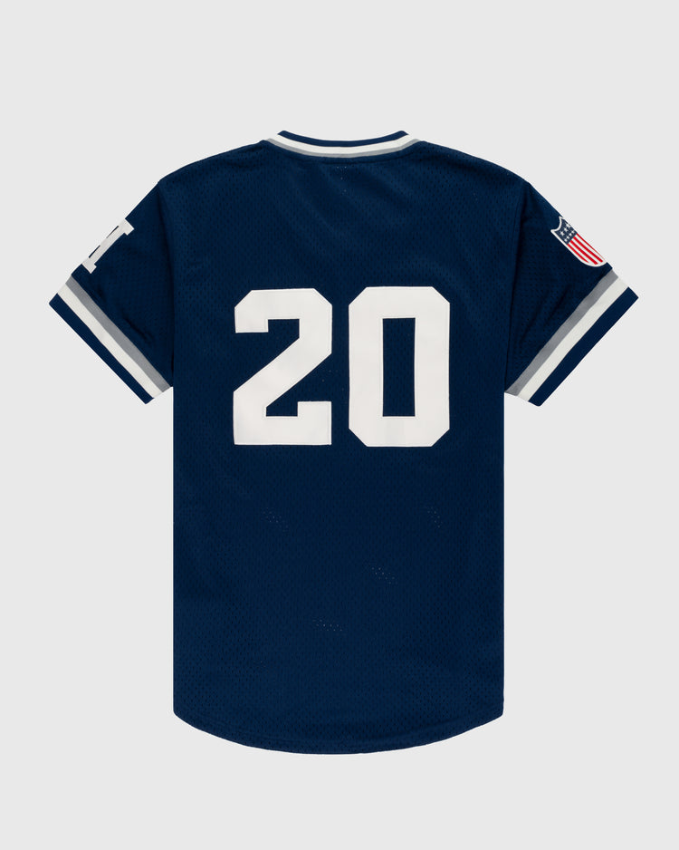 Homestead Grays Mesh V-Neck Jersey