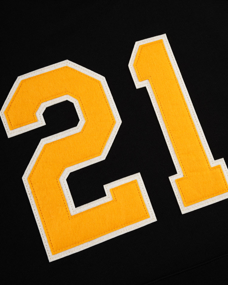 Roberto Clemente French Terry Feld Pullover Hoodie