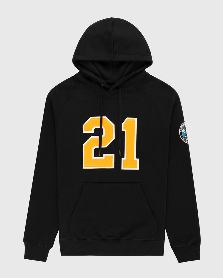 Roberto Clemente French Terry Feld Pullover Hoodie