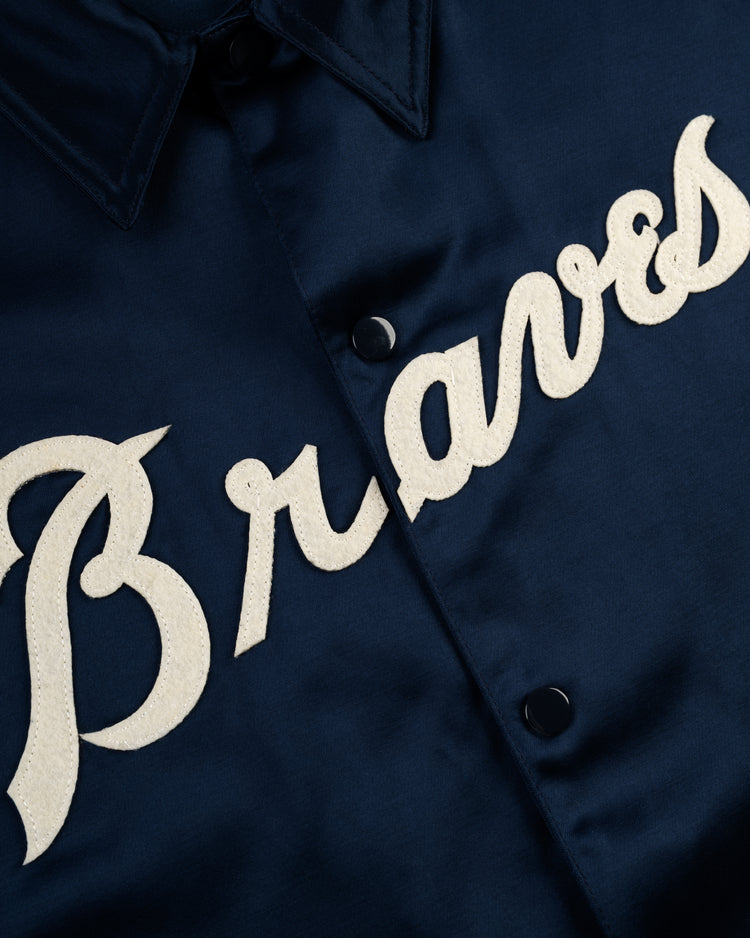 Atlanta Braves 1968 Satin Windbreaker Jacket