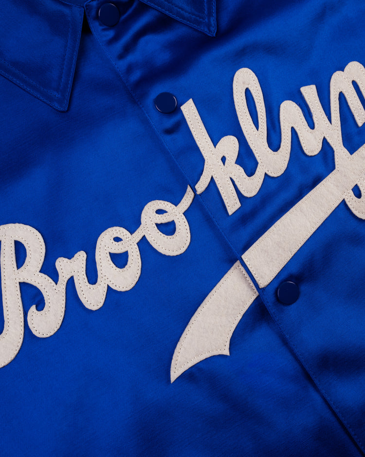 Brooklyn Dodgers 1945 Satin Windbreaker Jacket