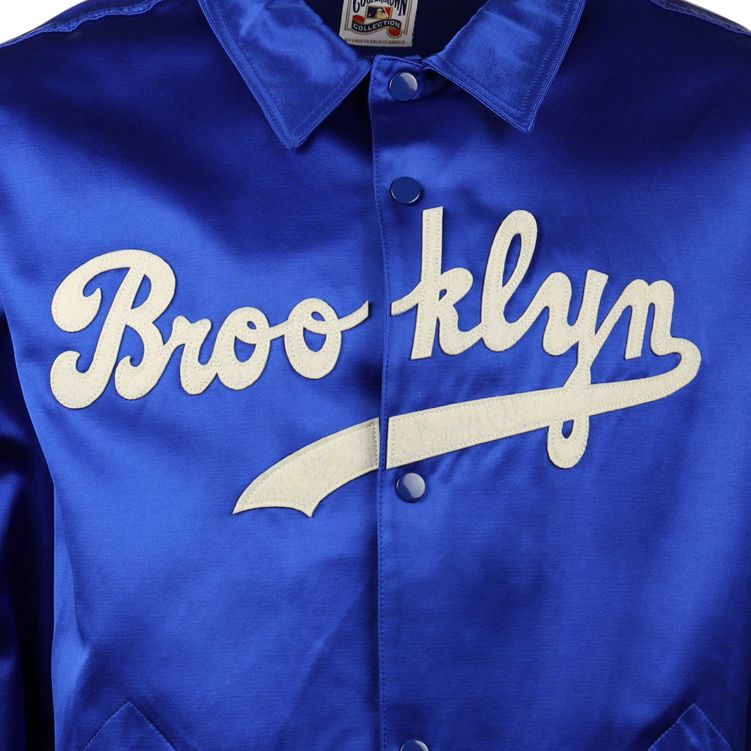 Brooklyn Dodgers 1945 Satin Windbreaker – Ebbets Field Flannels