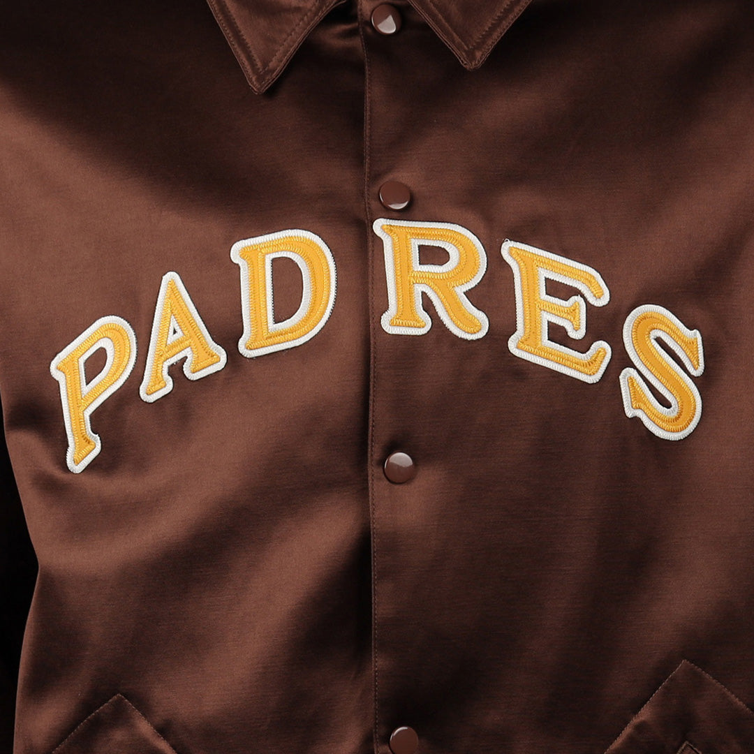 San Diego Padres 1969 Satin Windbreaker – Ebbets Field Flannels