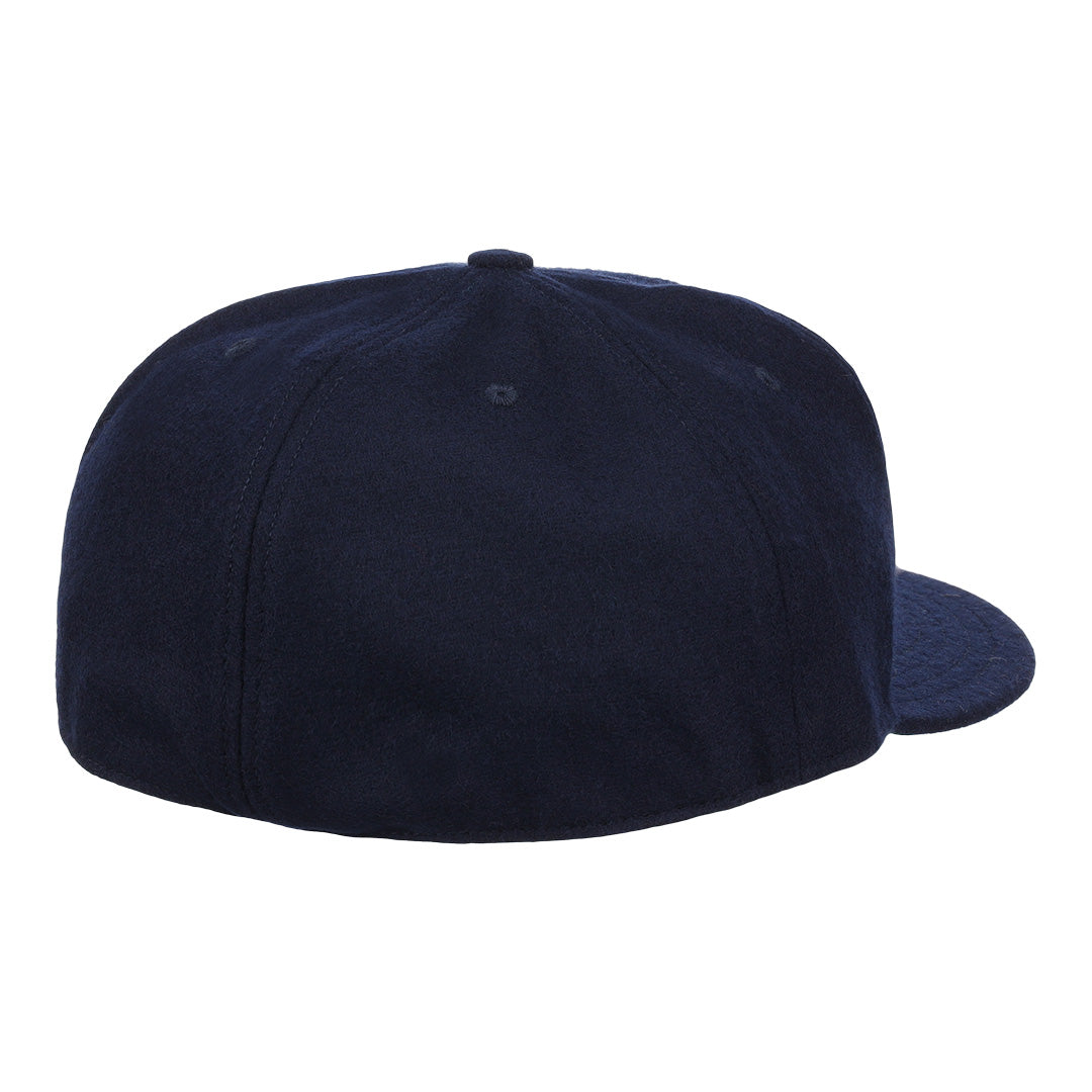Navy Wool Vintage Ballcap
