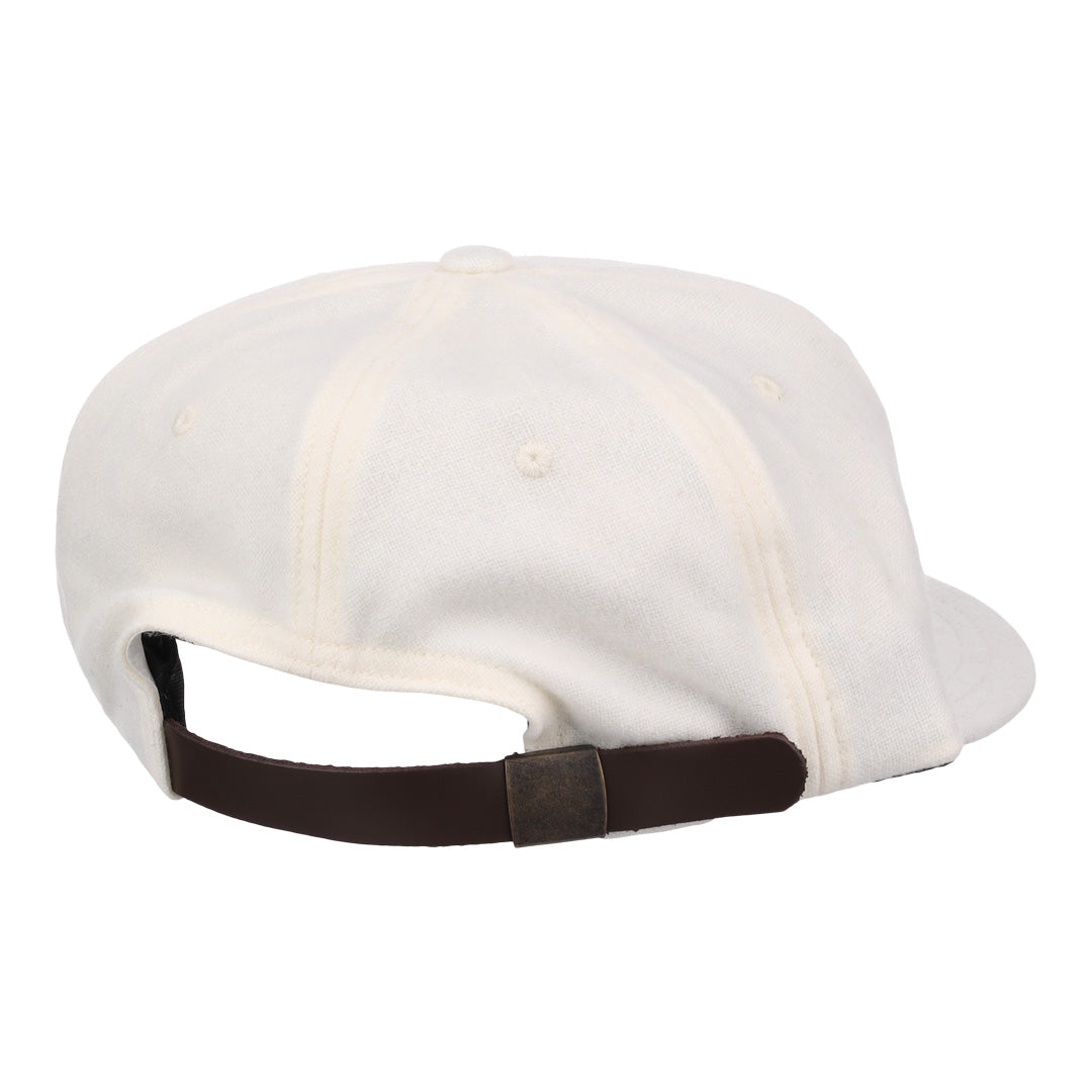 Cream Wool Vintage Ballcap