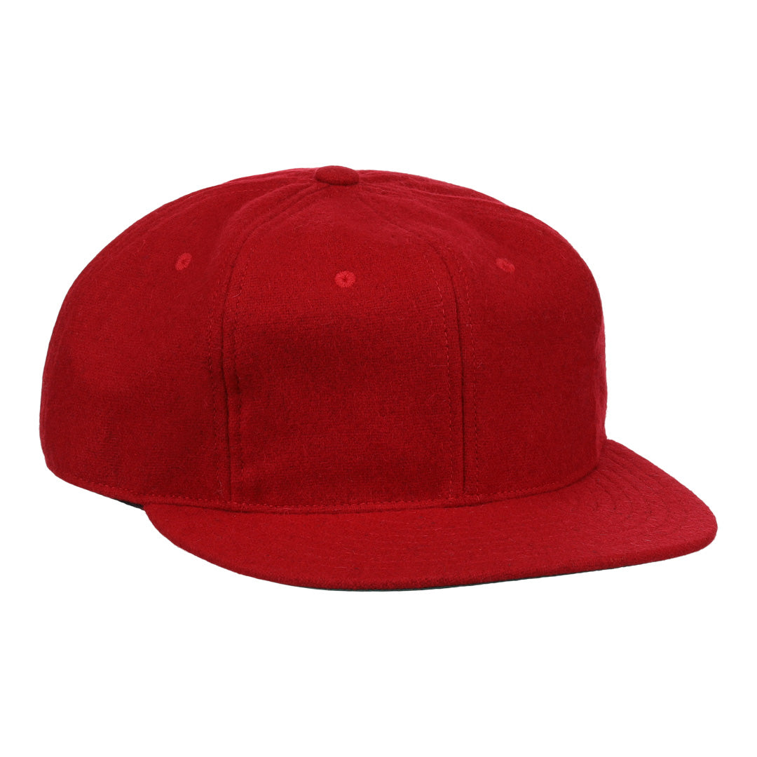 Red Wool Vintage Ballcap
