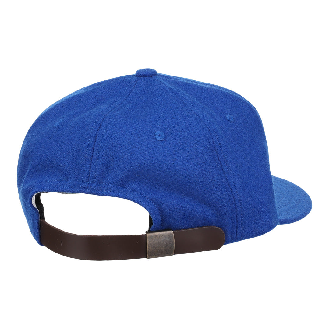 Royal Blue Wool Vintage Ballcap