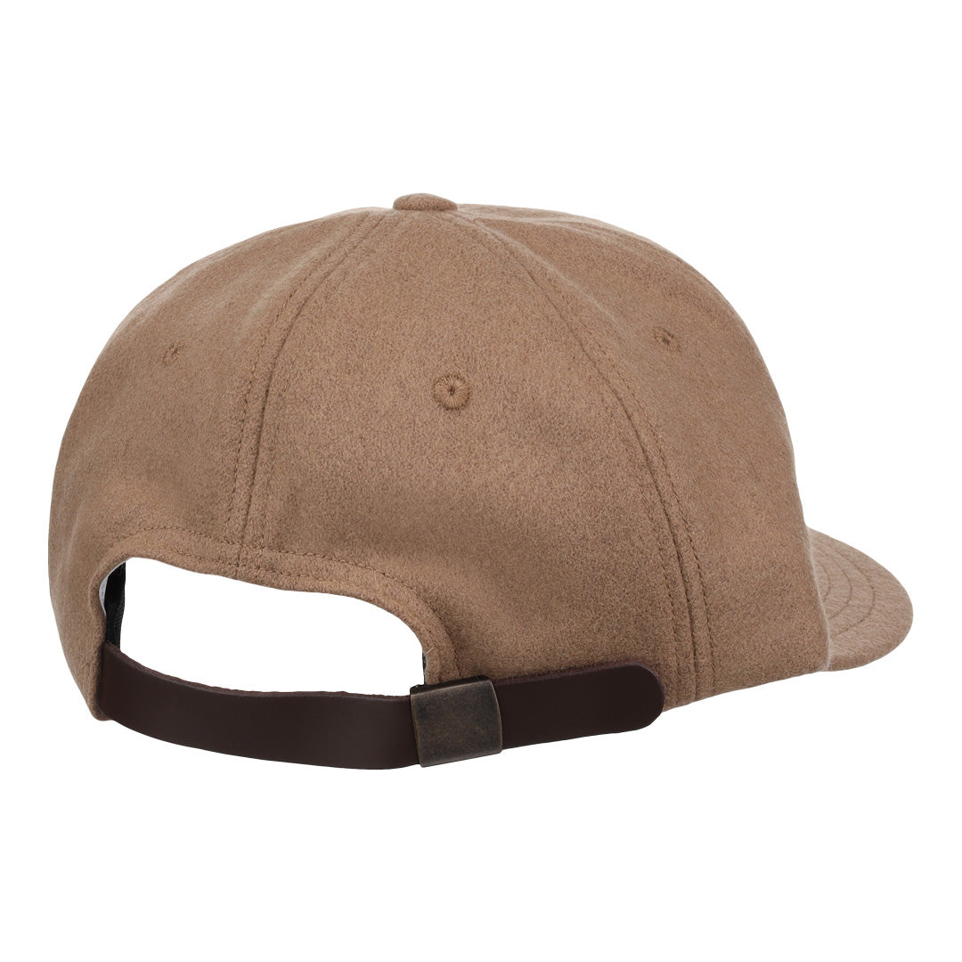 Tan Wool Vintage Ballcap