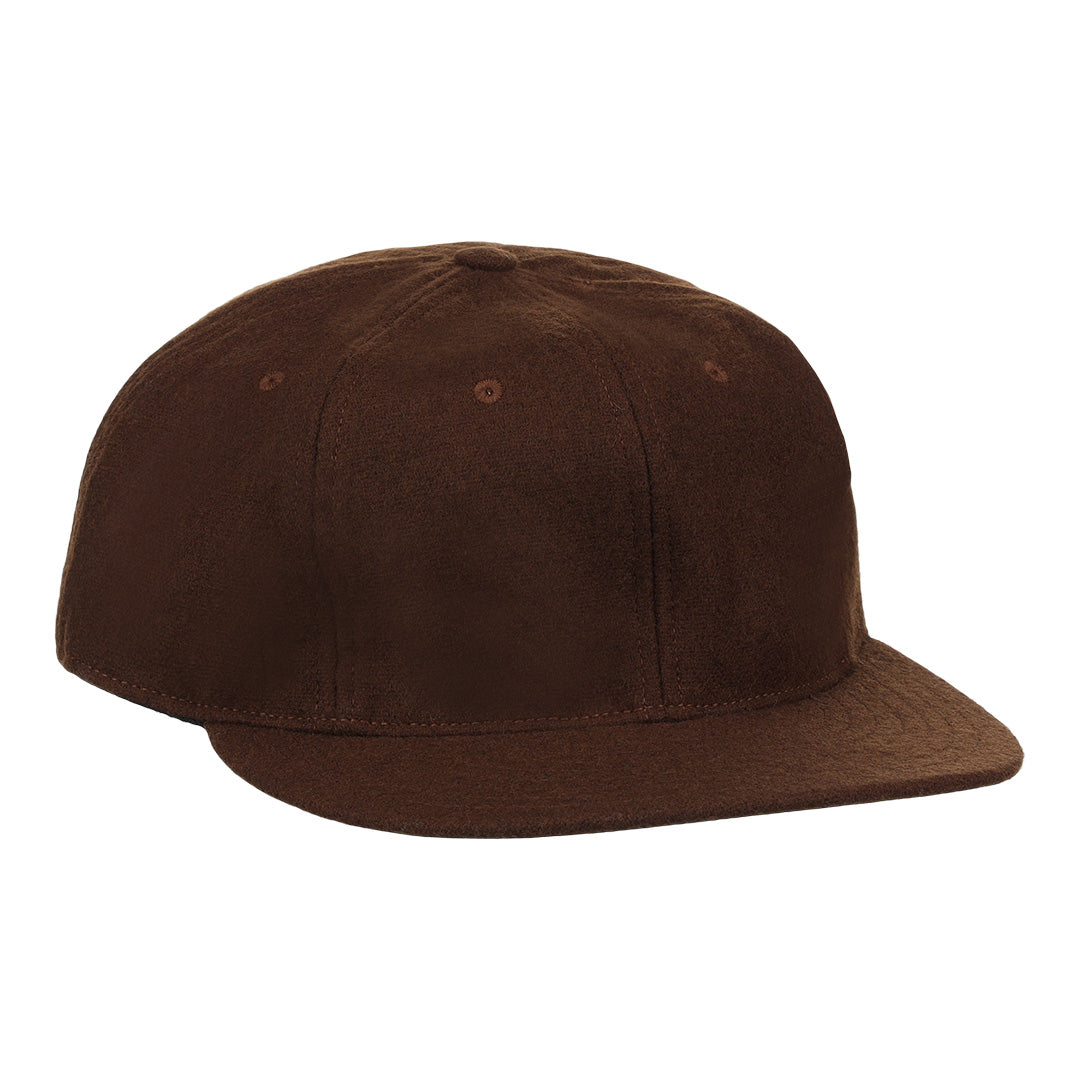 Brown Wool Vintage Ballcap