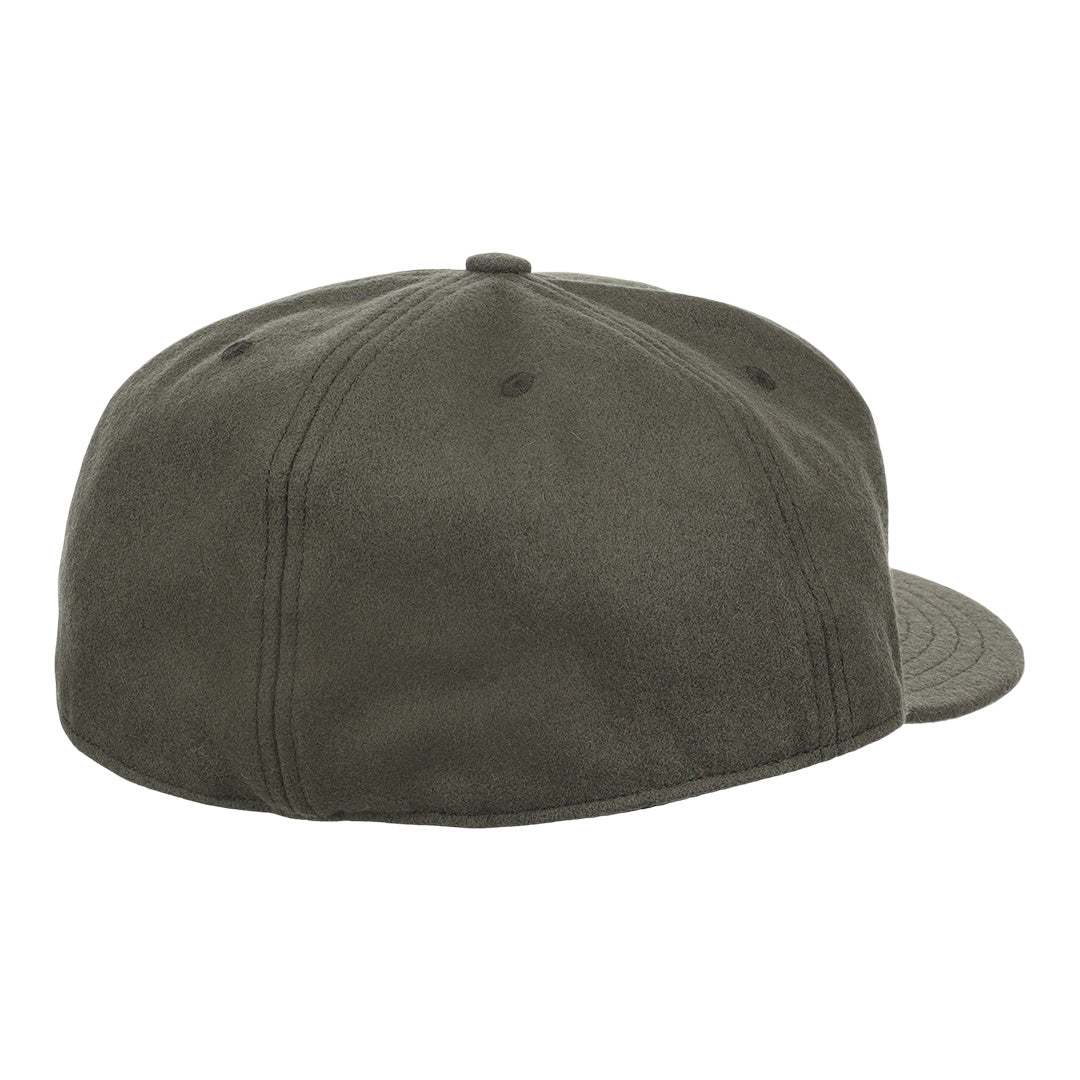 Olive Wool Vintage Ballcap