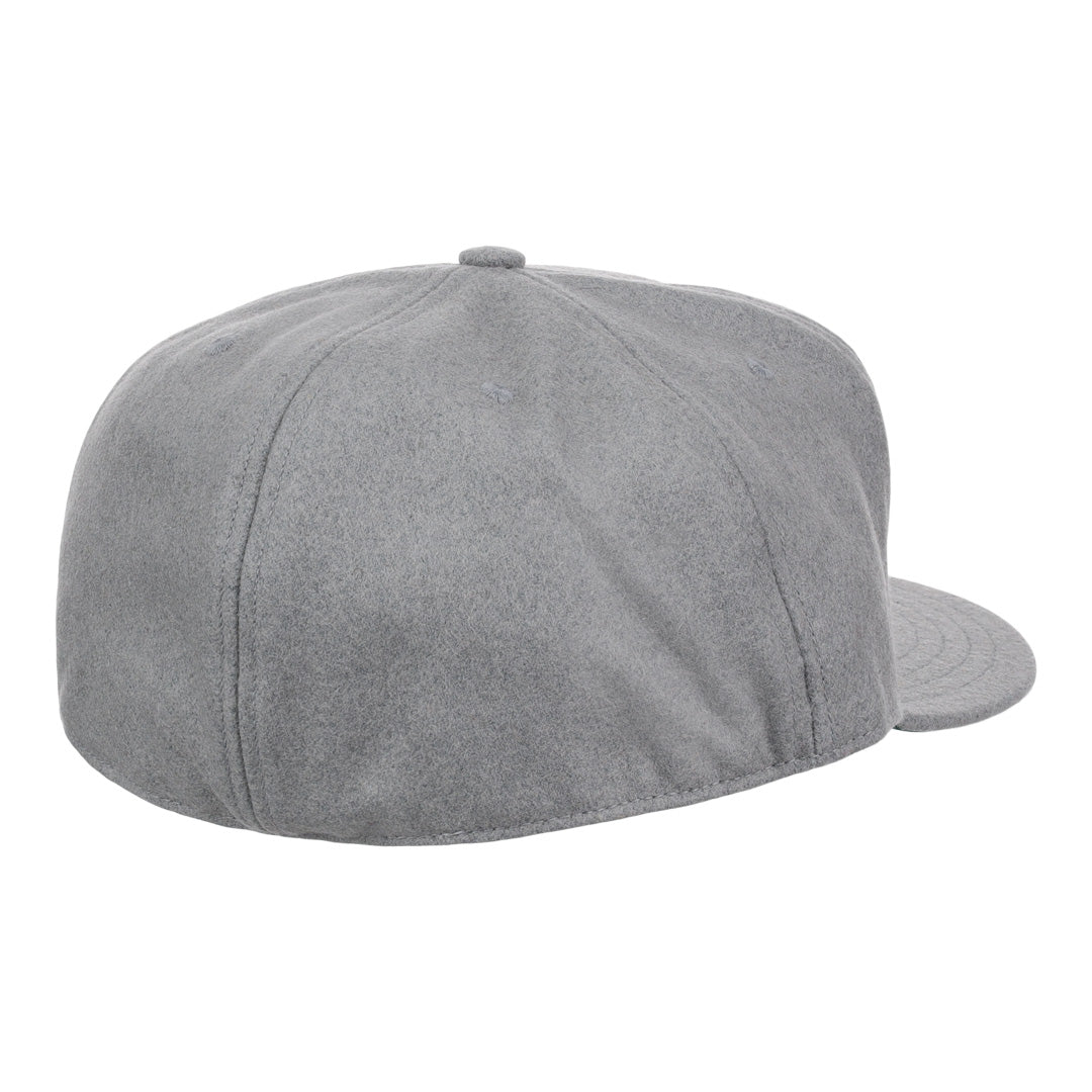 Steel Gray Wool Vintage Ballcap
