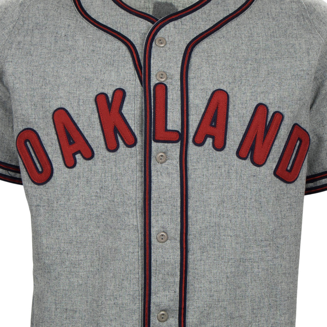 Ebbets Field Flannels Oakland Oaks 1948 Road Jersey