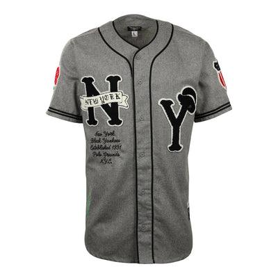Vintage Rare Steinbrenner New York Yankees MLB Baseball Jersey Grey 2XL