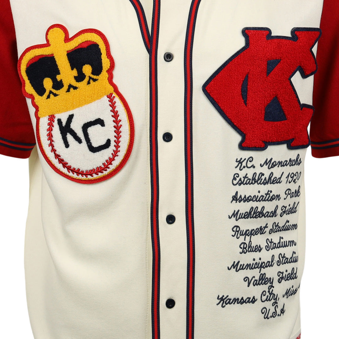 Kansas City Monarchs Vintage Inspired Replica Wool Jersey