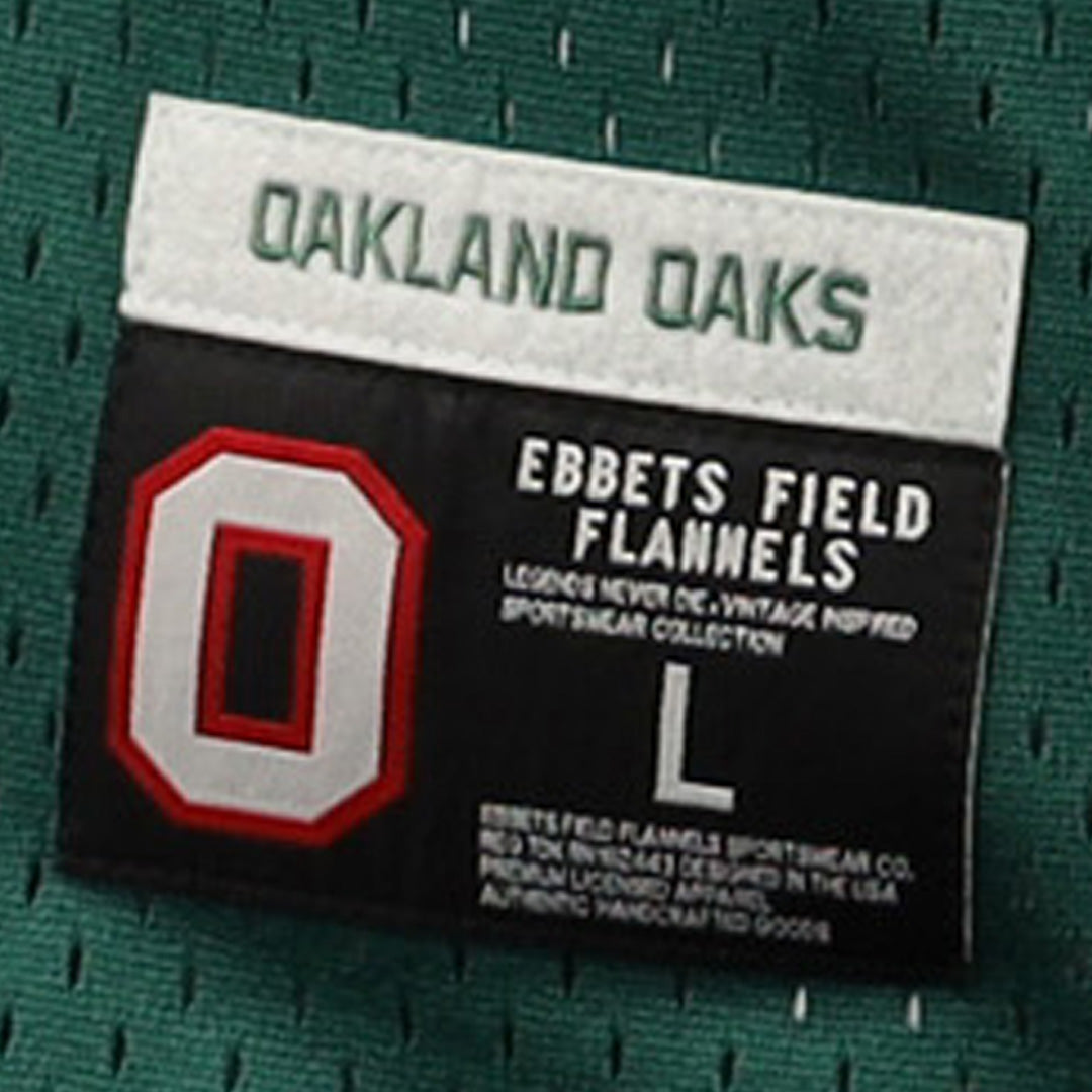 Oakland Oaks EFF DNA Replica V-Neck Mesh Jersey