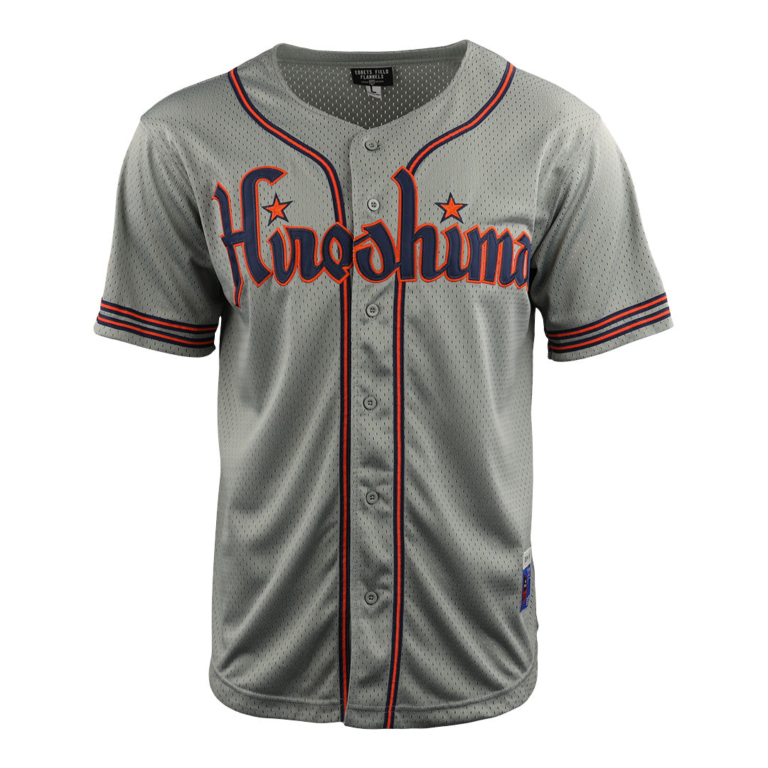 Hiroshima Carp EFF DNA Replica Button-Up Mesh Jersey