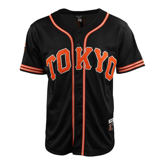 Tokyo Giants EFF DNA Replica Button-Up Mesh Jersey