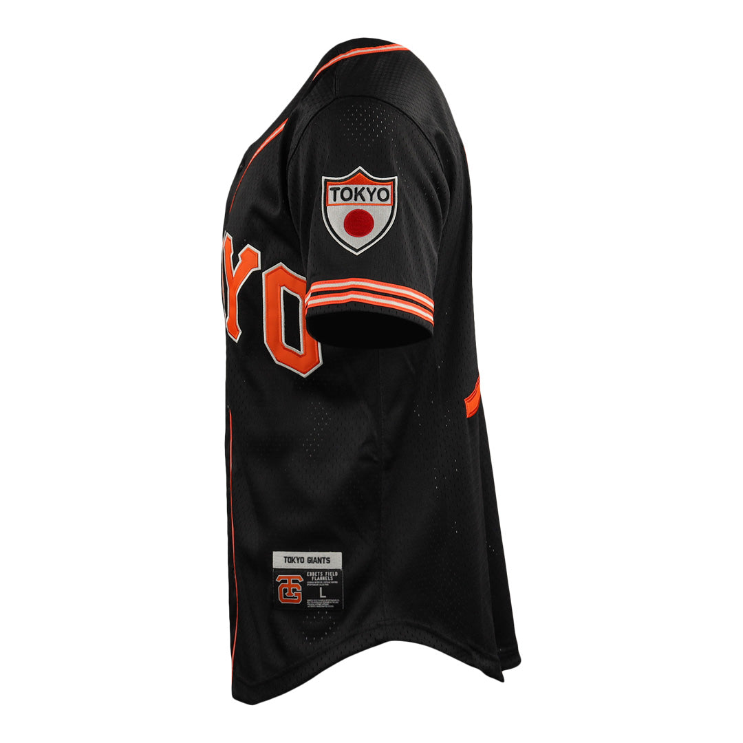 Tokyo Giants Eff DNA Replica Button-Up Mesh Jersey