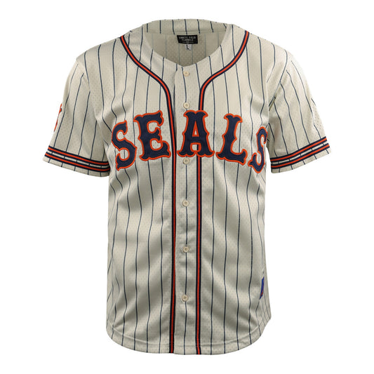 San Francisco Seals EFF DNA Replica Button-Up Mesh Jersey