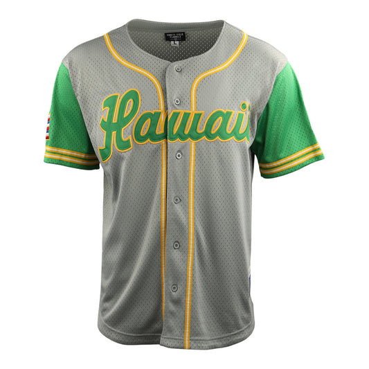 Hawaii Islanders EFF DNA Replica Button-Up Mesh Jersey