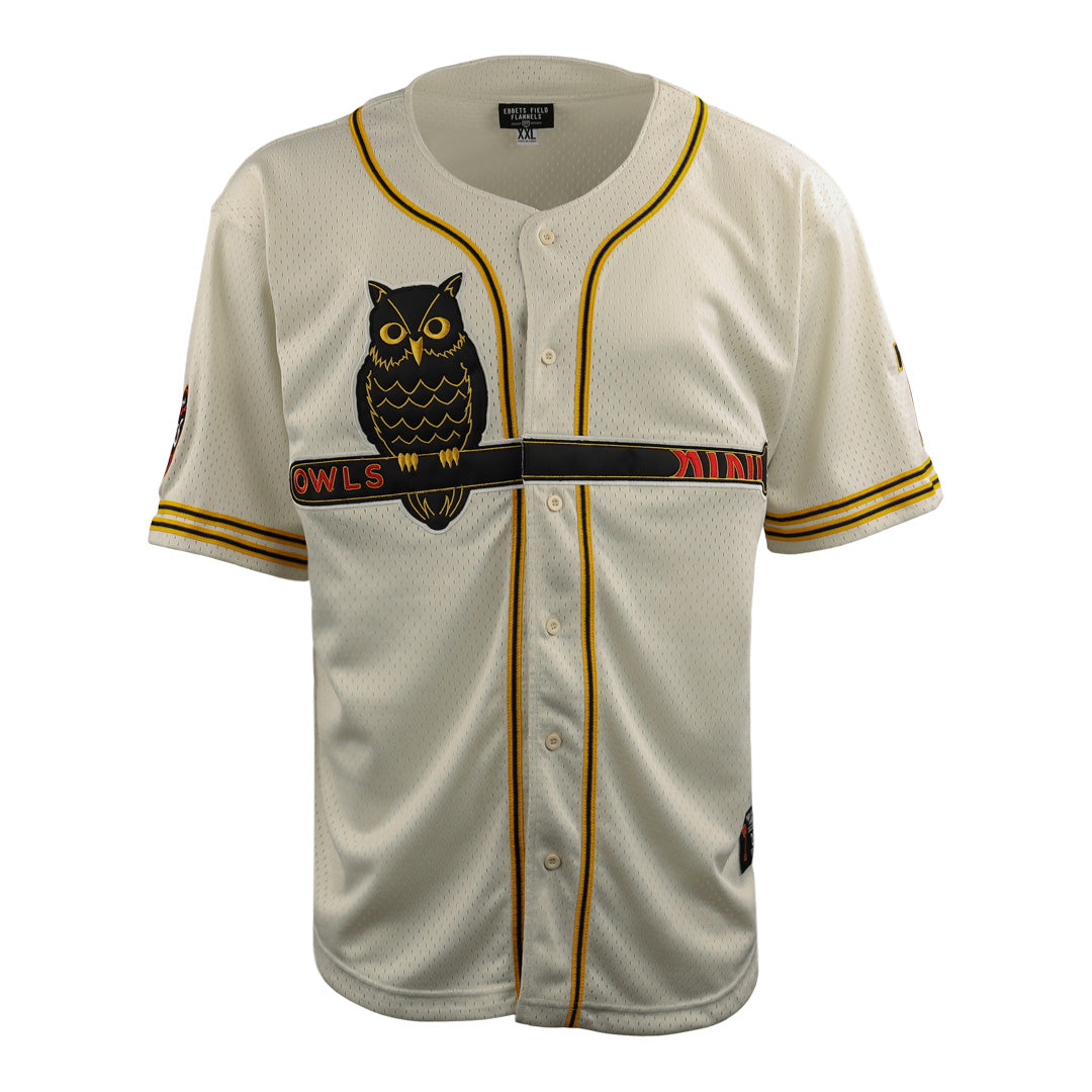 Topeka Owls EFF DNA Replica Button-Up Mesh Jersey