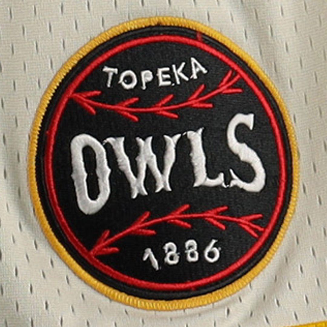Topeka Owls EFF DNA Replica Button-Up Mesh Jersey