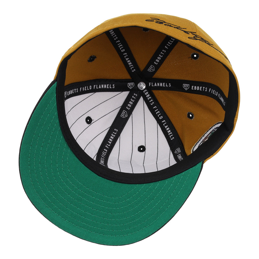 Roberto Clemente EFF Signature Series Fitted Ballcap - Gold