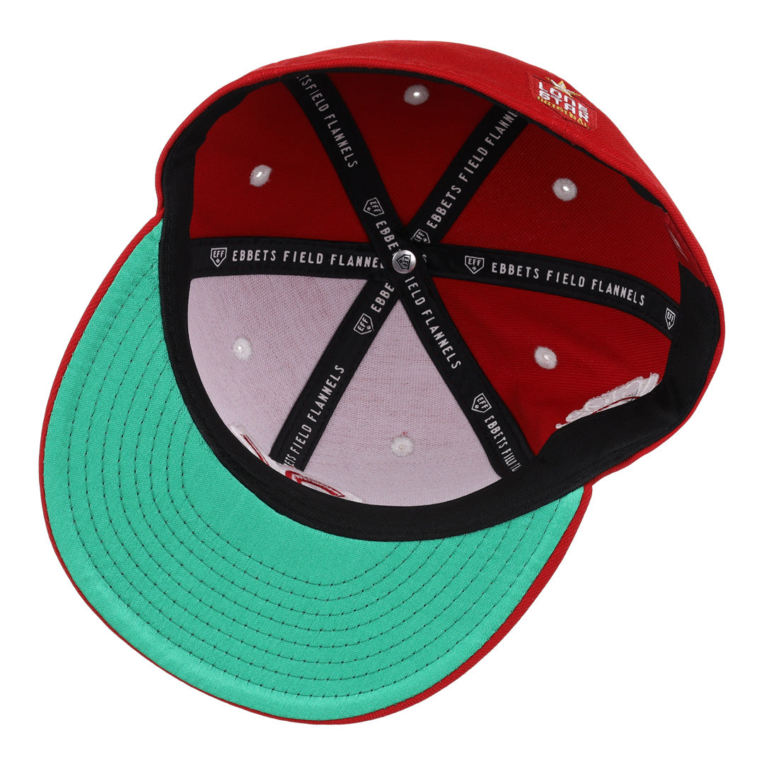 Victoria Rosebuds EFF Lone Star Fitted Ballcap