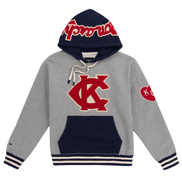 Kansas City Monarchs Vintage Inspired NLB Colorblock Hoodie