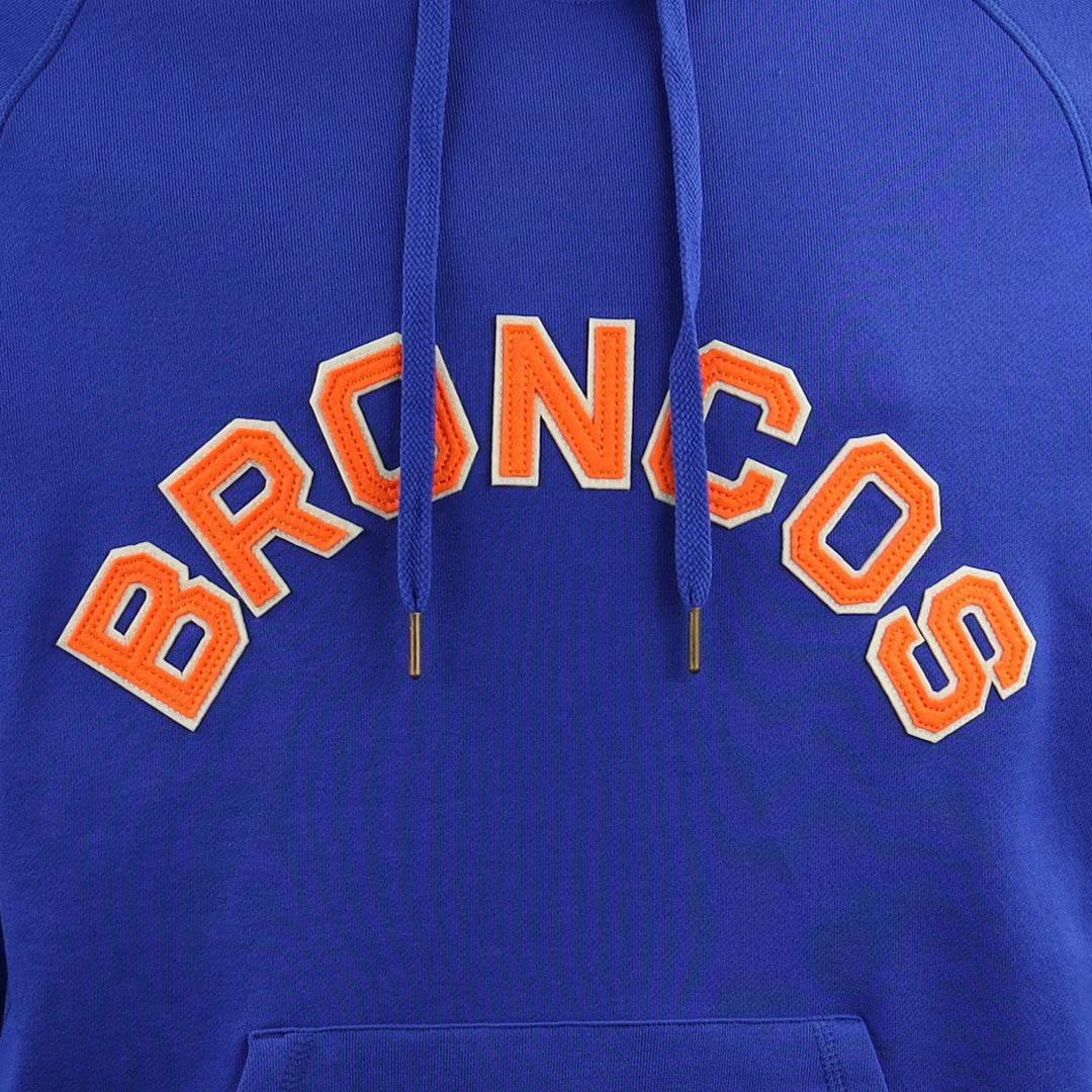 Denver Broncos French Terry Hooded Sweatshirt