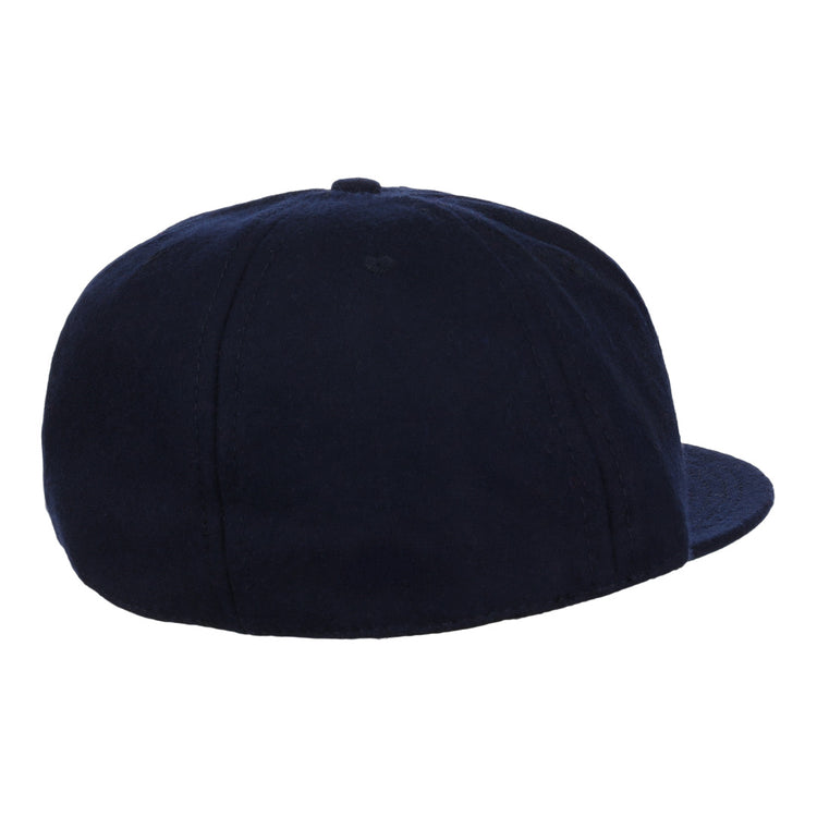 The EFF Winston-Salem Red Sox 1966 Vintage Ballcap is a plain dark navy blue cap with a curved brim and top button, shown from the back and side, featuring no visible logos or designs for an authentic vintage look.