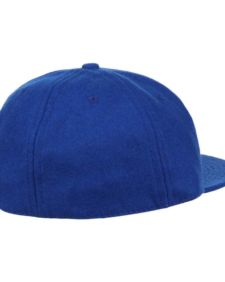 The EFF Oklahoma City 89ers 1994 Vintage Ballcap is shown from the back and side in blue, with no visible logos or designs—an authentic reproduction for classic style enthusiasts.