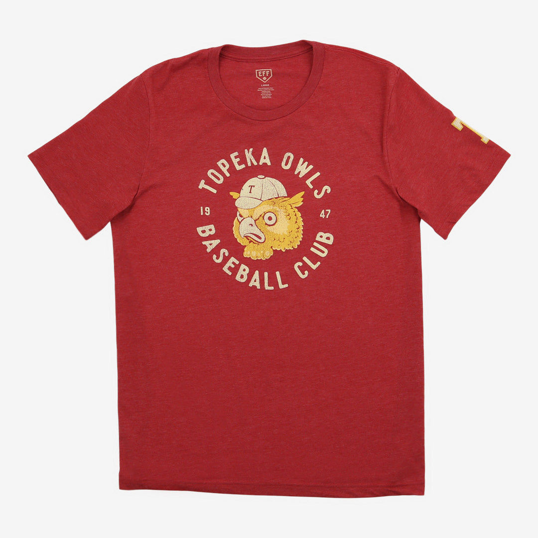 Topeka Owls 1947 T-Shirt – Ebbets Field Flannels