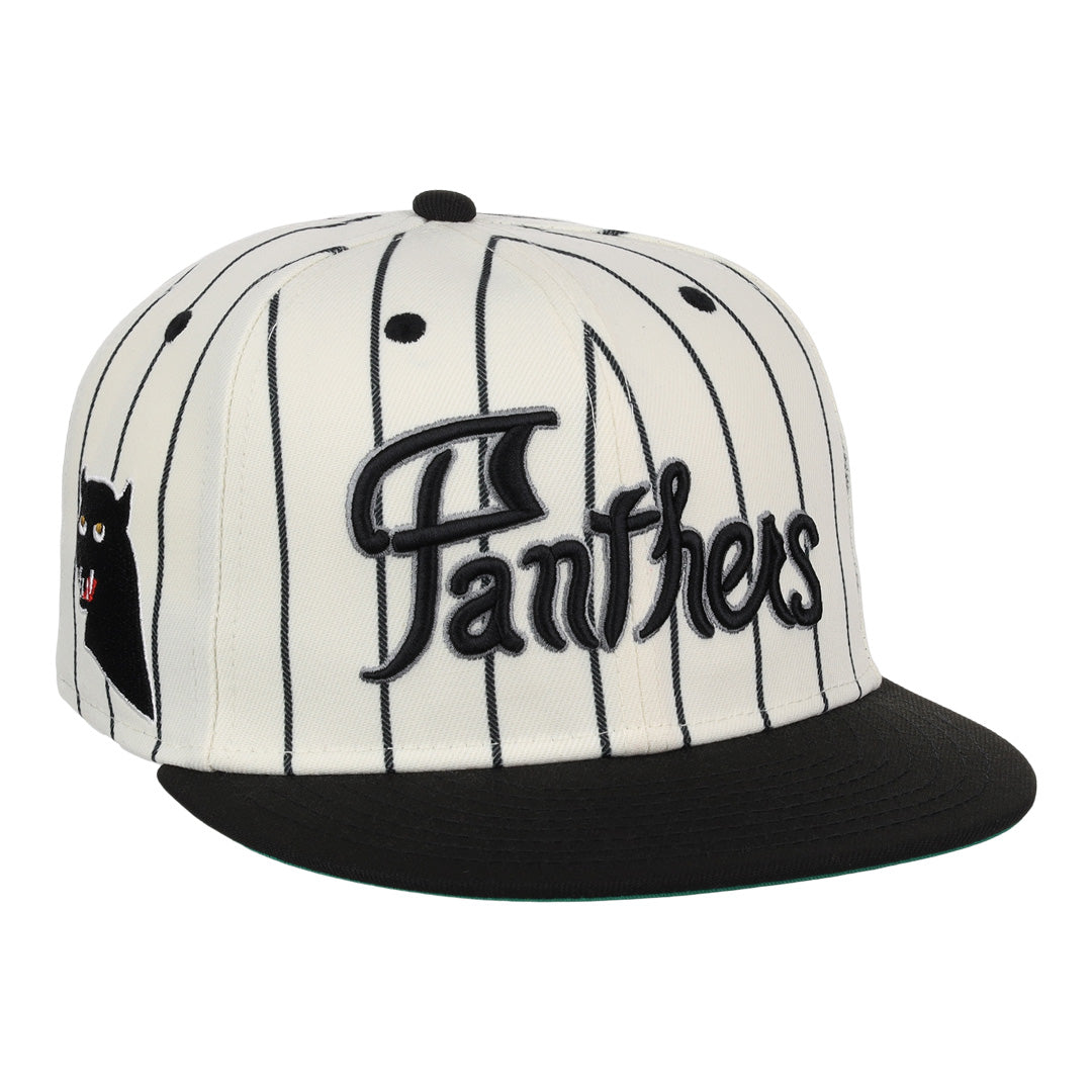 Montreal Black Panthers NLB Pinstripe Fitted Ballcap