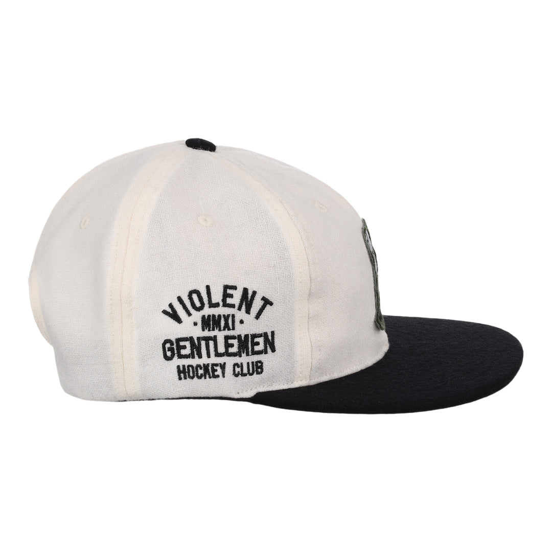 Violent Gentlemen x EFF Collection Wool Ballcap - White