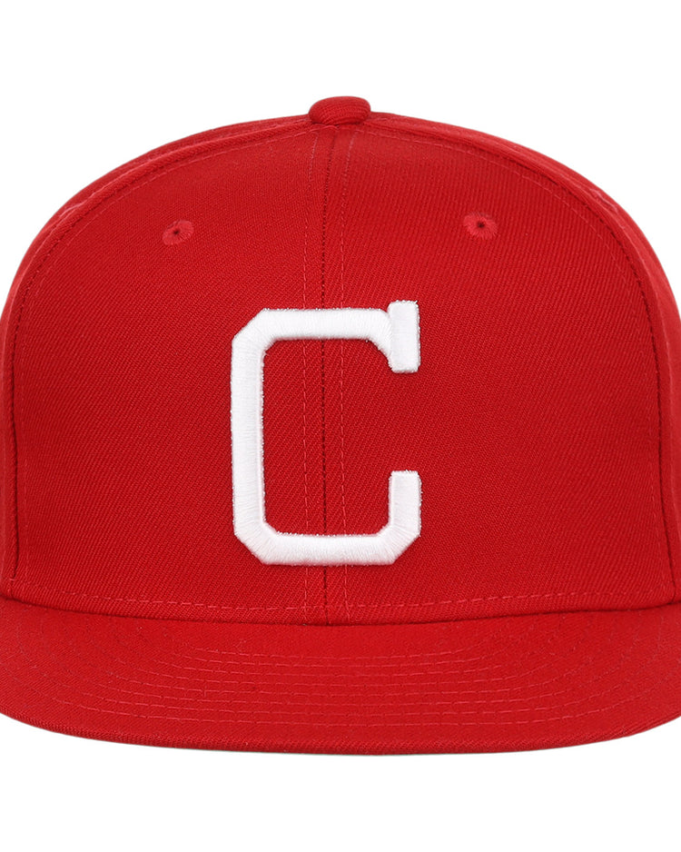 The Chattanooga Lookouts EFF MiLB Vintage Snapback by Ebbets Field Flannels features a red cap with a white embroidered “C.” Part of the Vintage Minor League collection, this adjustable hat adds timeless style to any fan’s wardrobe.