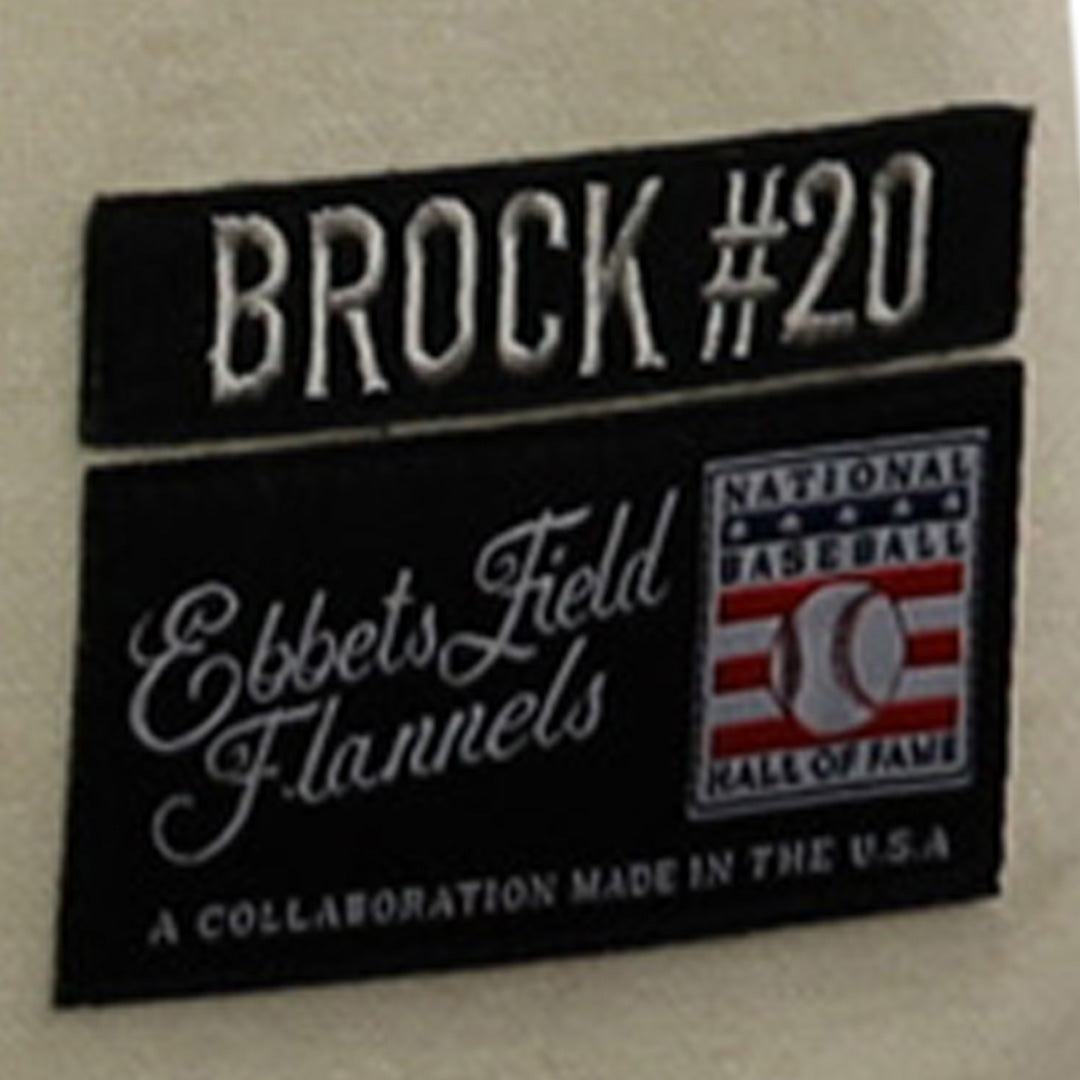 Lou Brock Hall of Fame Jersey