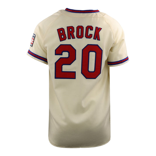 Lou Brock Hall of Fame Jersey