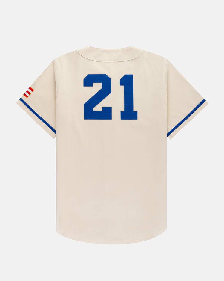 Santurce Cangrejeros Cotton Twill Baseball Jersey
