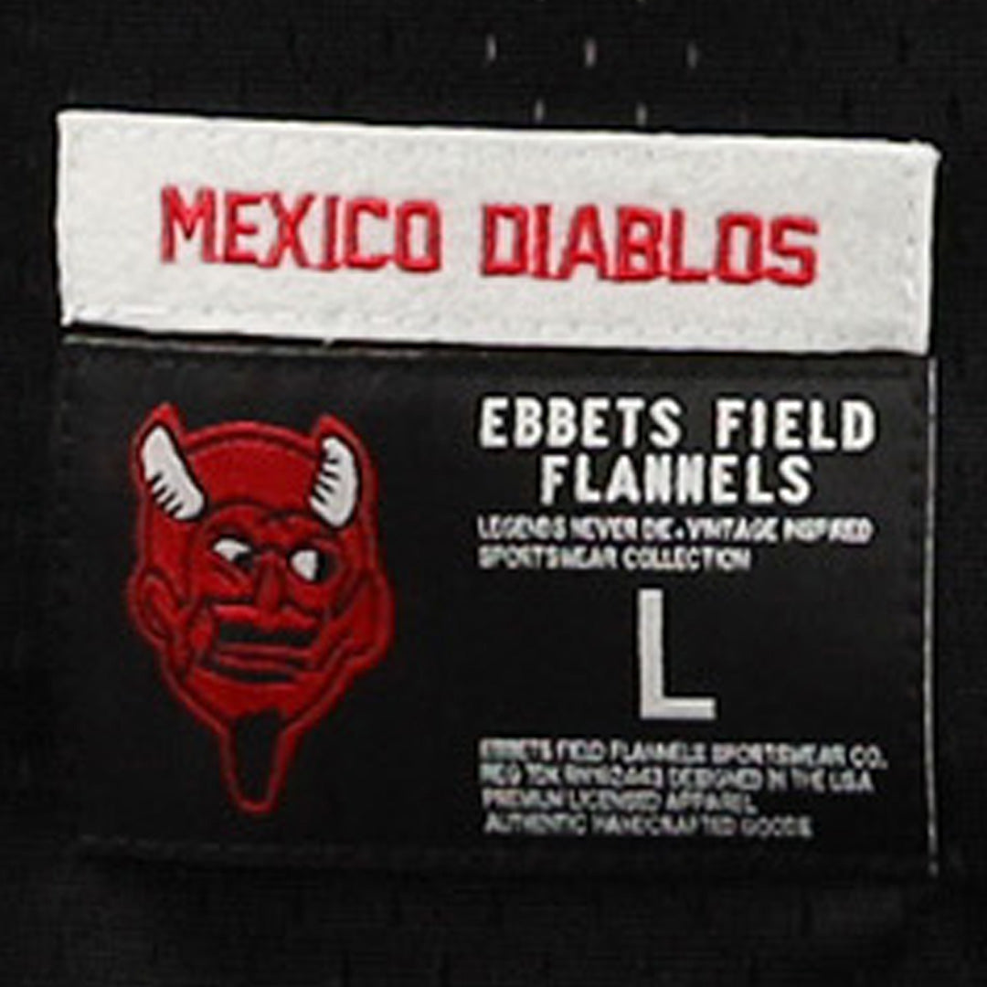 Mexico Diablos EFF DNA Replica V-Neck Mesh Jersey
